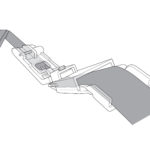 strap and loop belt foot ilustration