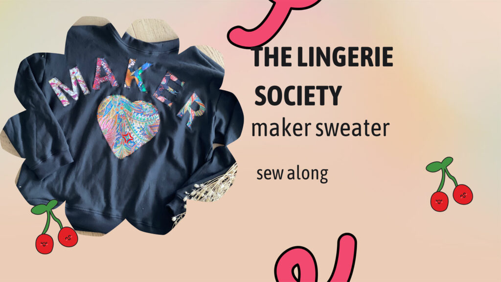 maker sweater sew along