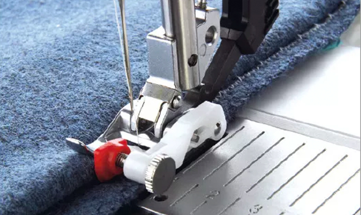 Distinctive Blind Hem Sewing Machine Presser Foot