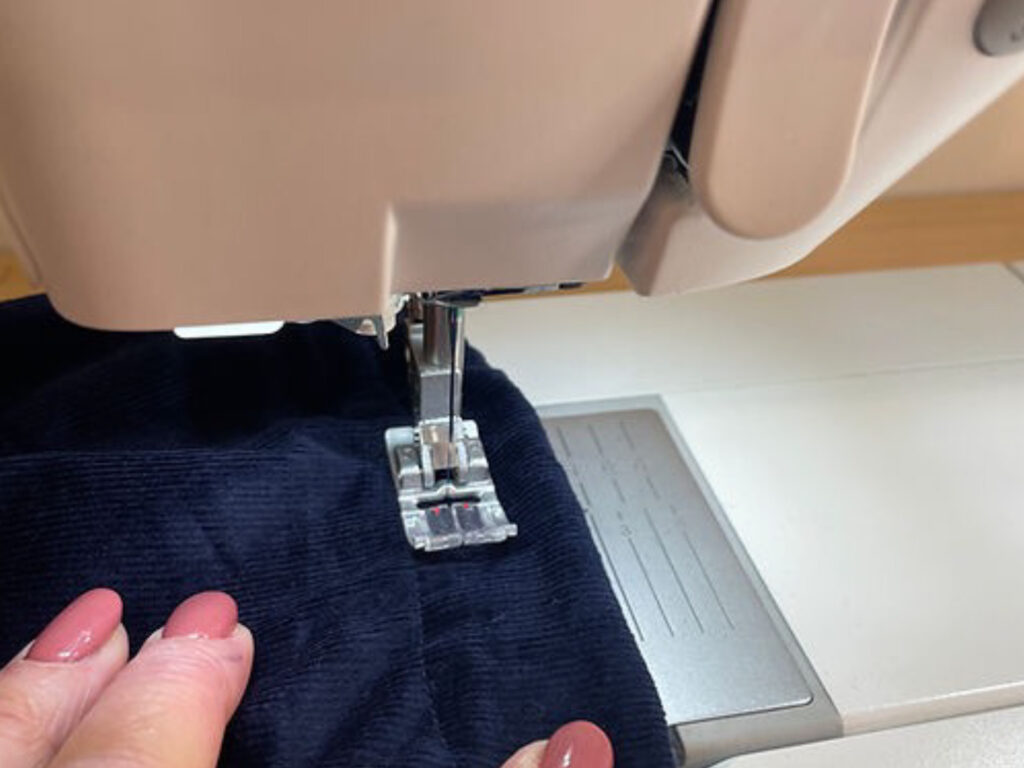 how to sew a simple elastic waist skirt 8